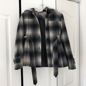 Youth Peacoat with Hood